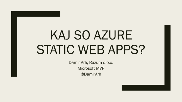 What are Azure Static Web Apps?