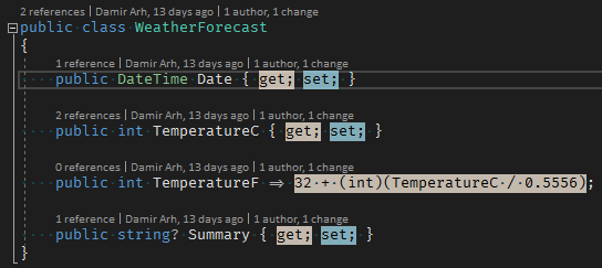 Code coverage coloring in VS 2022