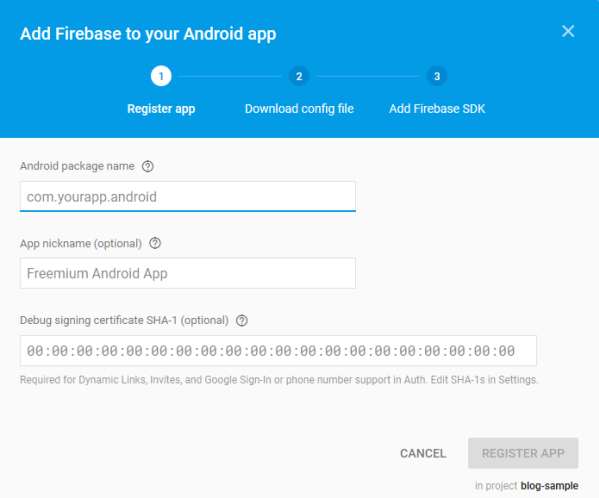 Add Firebase to your Android app