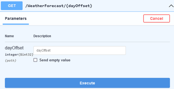 Open API UI optional route parameter