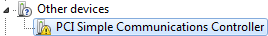 PCI Simple Communications Controller