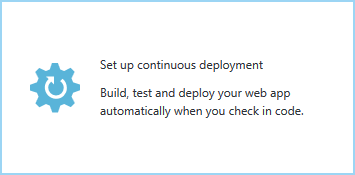 Set up continuous deployment