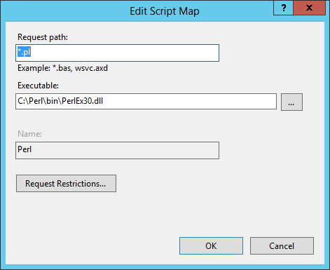 Add Script Map...