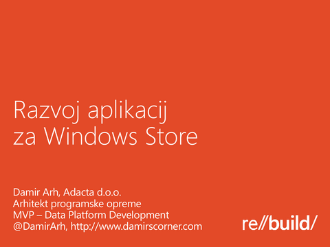 Developing Windows Store Apps