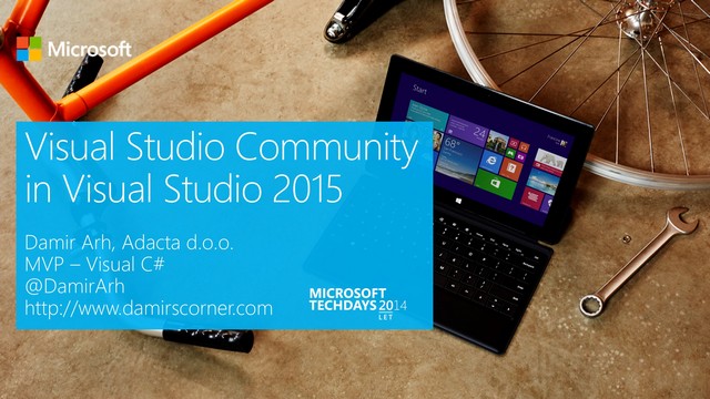 Visual Studio Community and Visual Studio 2015