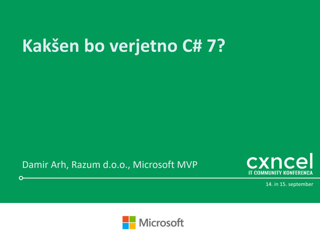 How Will C# 7 Probably Look Like?
